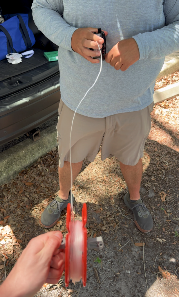using the Scientific Anglers Regulator Spool