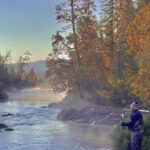 Crisp early mornings were made for brook trout!
